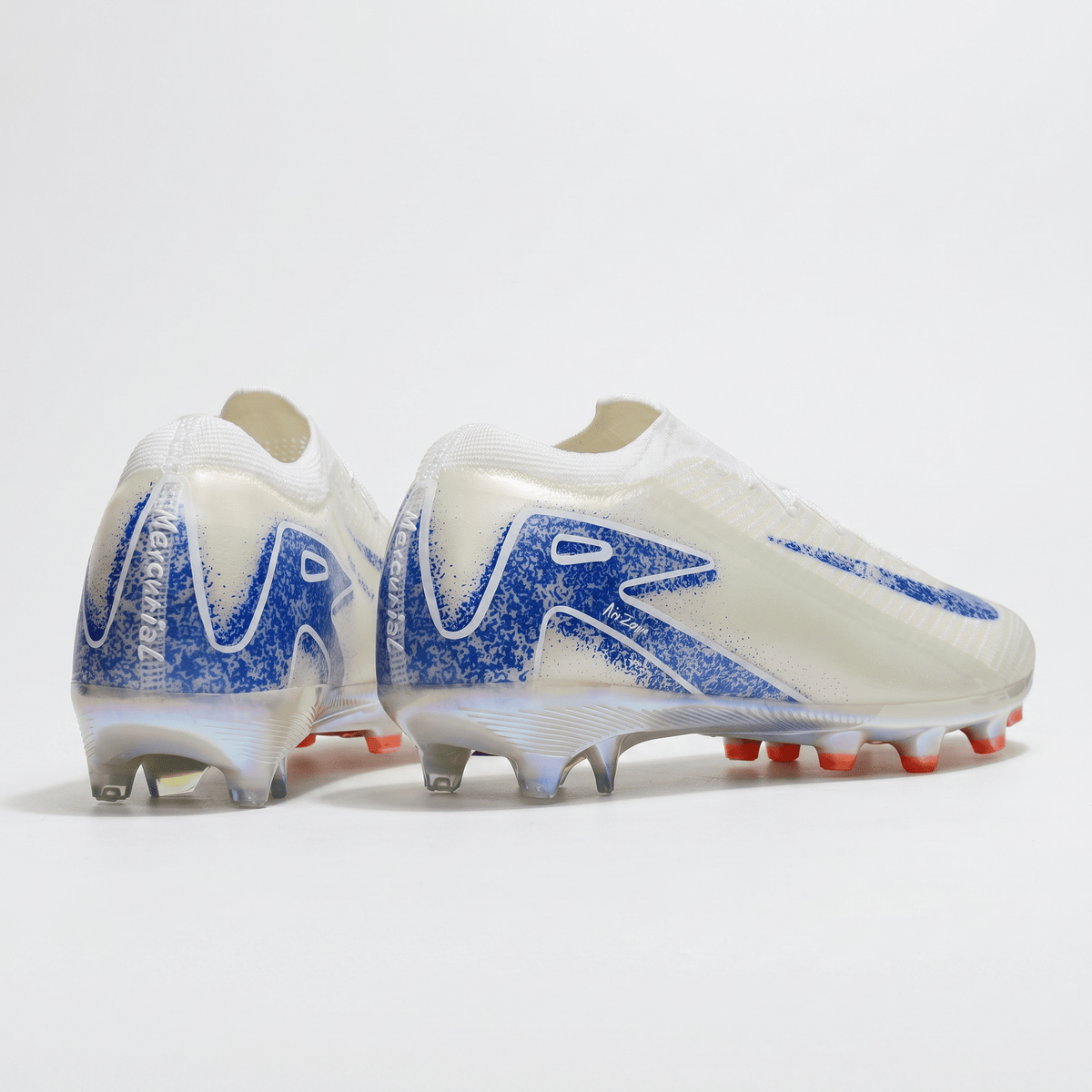 Air Zoom Mercurial Vapor 16 FG White / Racer Blue / Orange