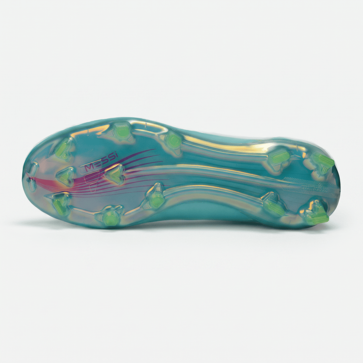 F50+ Laceless FG Almost Blue / Dusky Petrol / Lucid Lemon