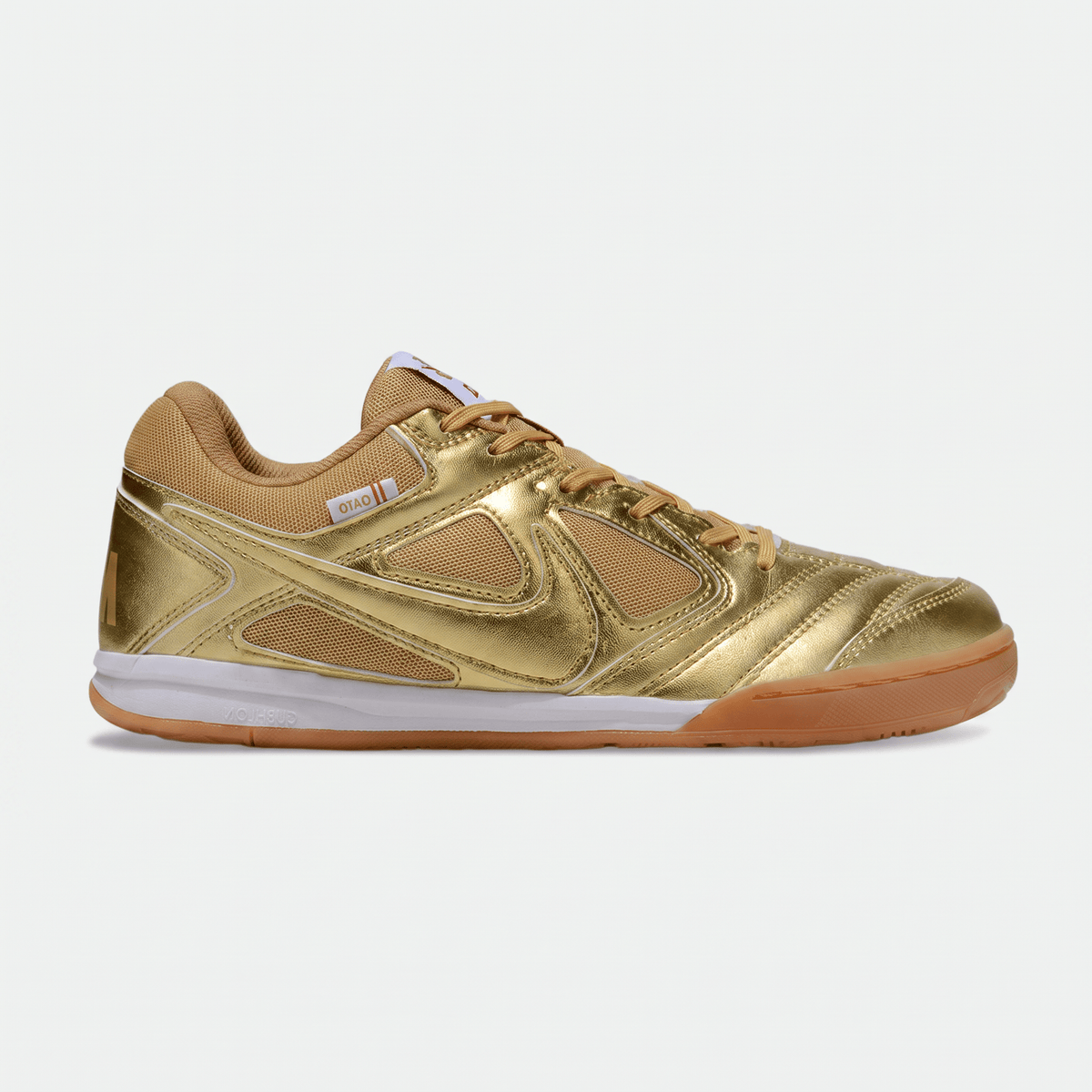 Supreme SB Gato Gold Metallic / White / Gum Light Brown