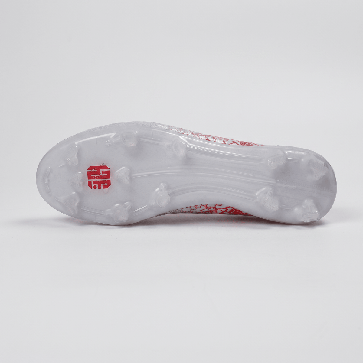 F50 FG Footwear White / Core Black / Lucid Red
