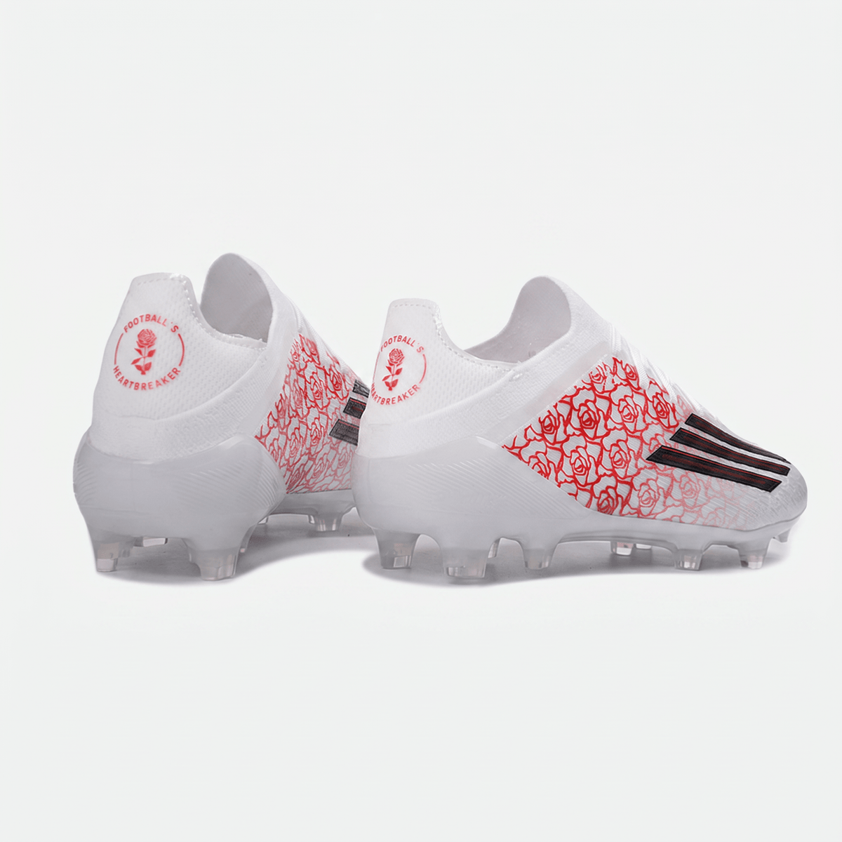 F50 FG Footwear White / Core Black / Lucid Red