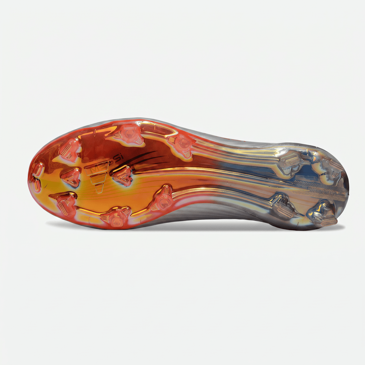 F50+ Laceless FG White / Core Black / Lucid Red / Silver Metallic