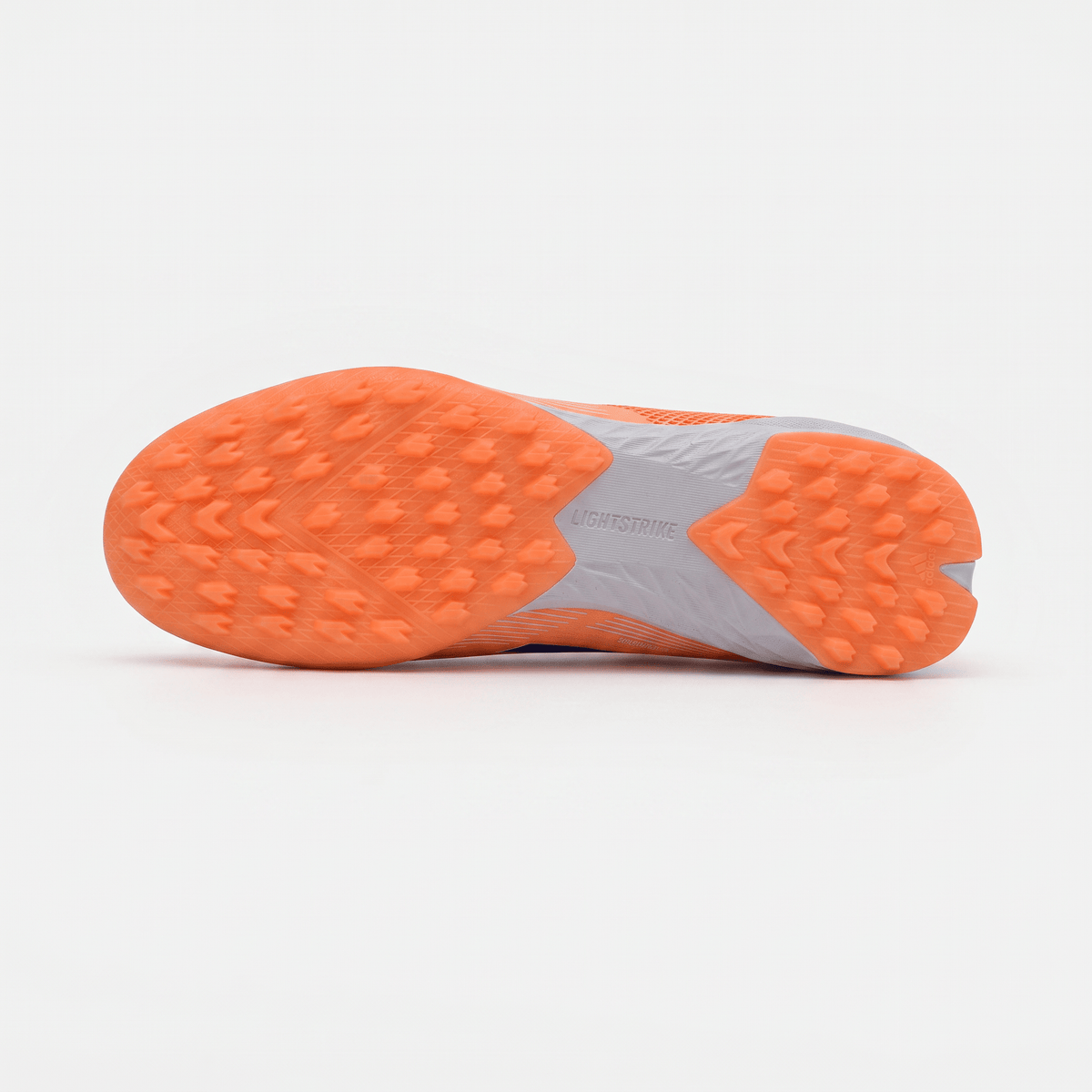 F50 Laceless TF Solar Orange / Lucid Blue / Cloud White
