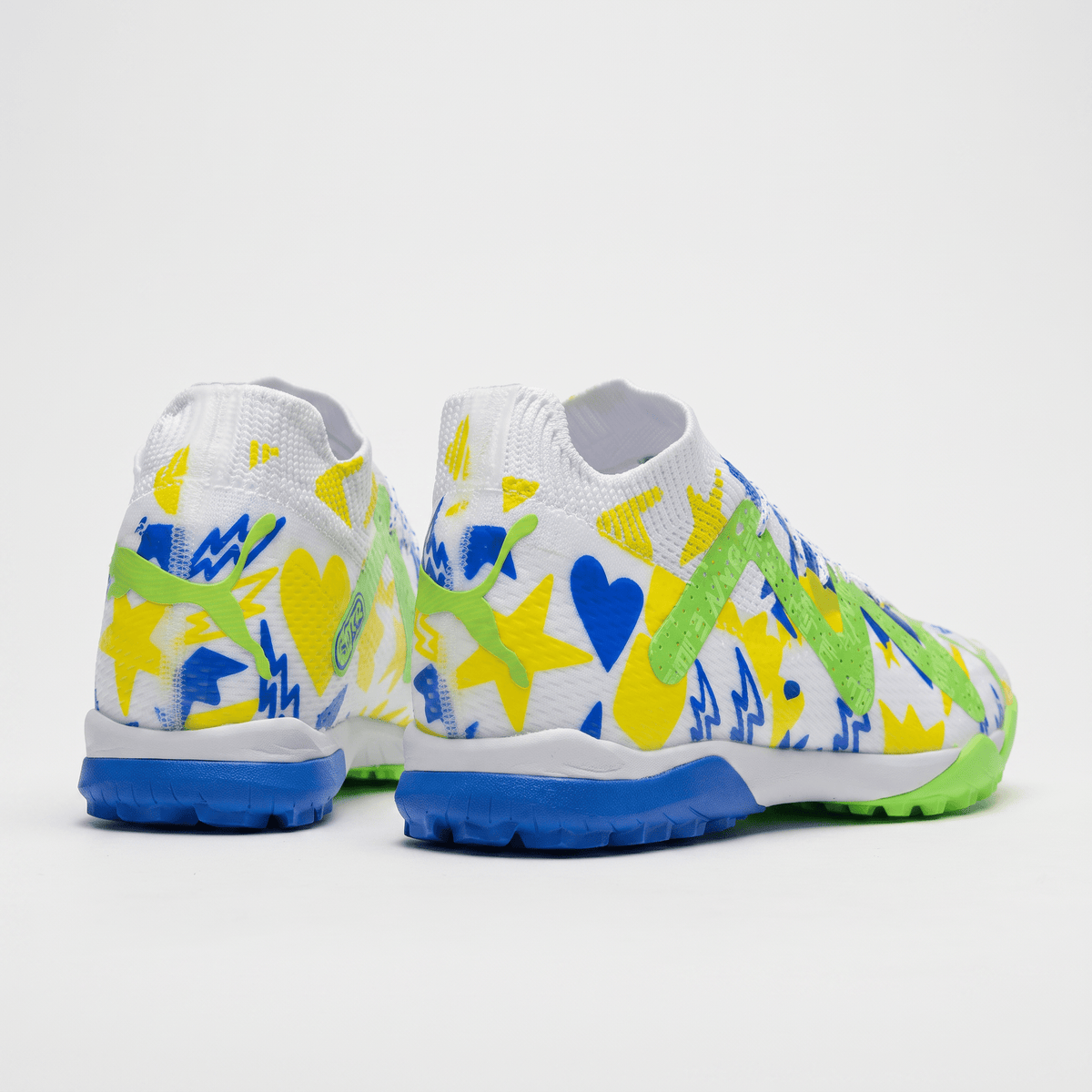 Future Ultimate NJR Cage TT  White / Racing Blue / Lemon Meringue / Parakeet Green