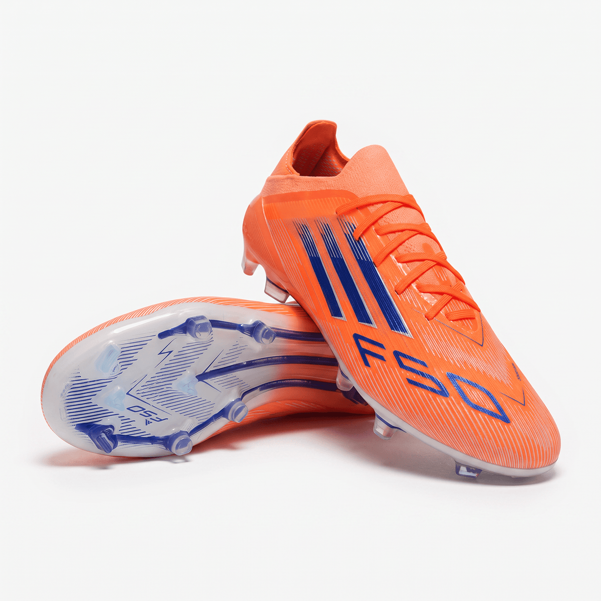 F50 FG Orange / Lucid Blue / Footwear White