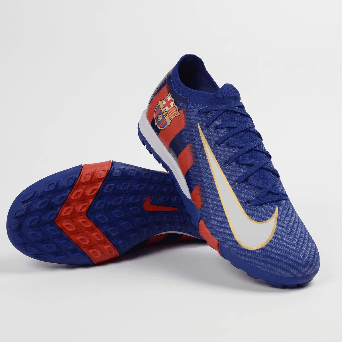 Air Zoom Mercurial Vapor 16 Pro TF Blue / Red / White / Gold