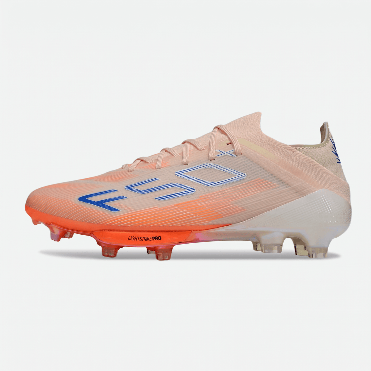 F50 Laced FG Wonder Quartz / Lucid Blue / Solar Orange