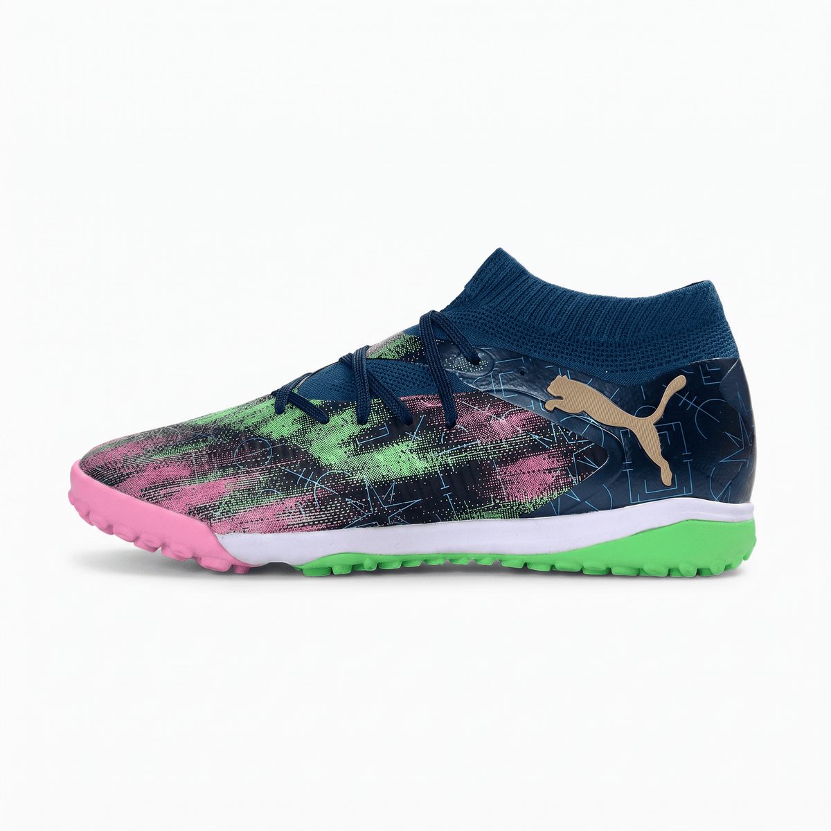 Future 8 Ultimate Low TT Blue / Pink Pixel / Elektro Green / Gold