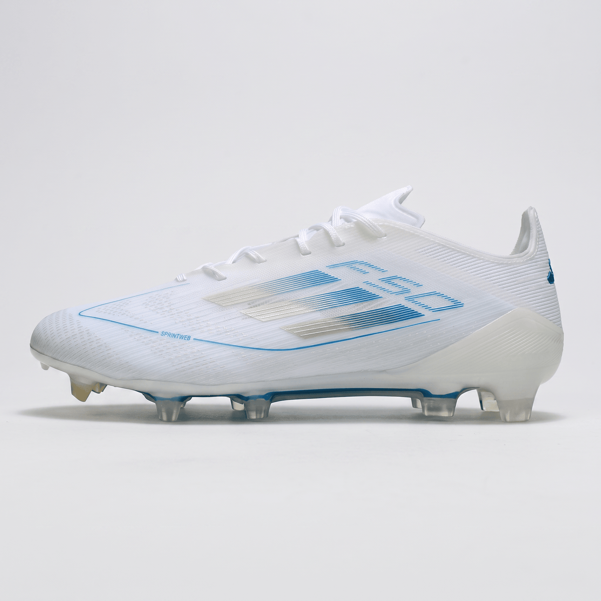F50 FG Footwear White / Silver Metallic / Bright Royal