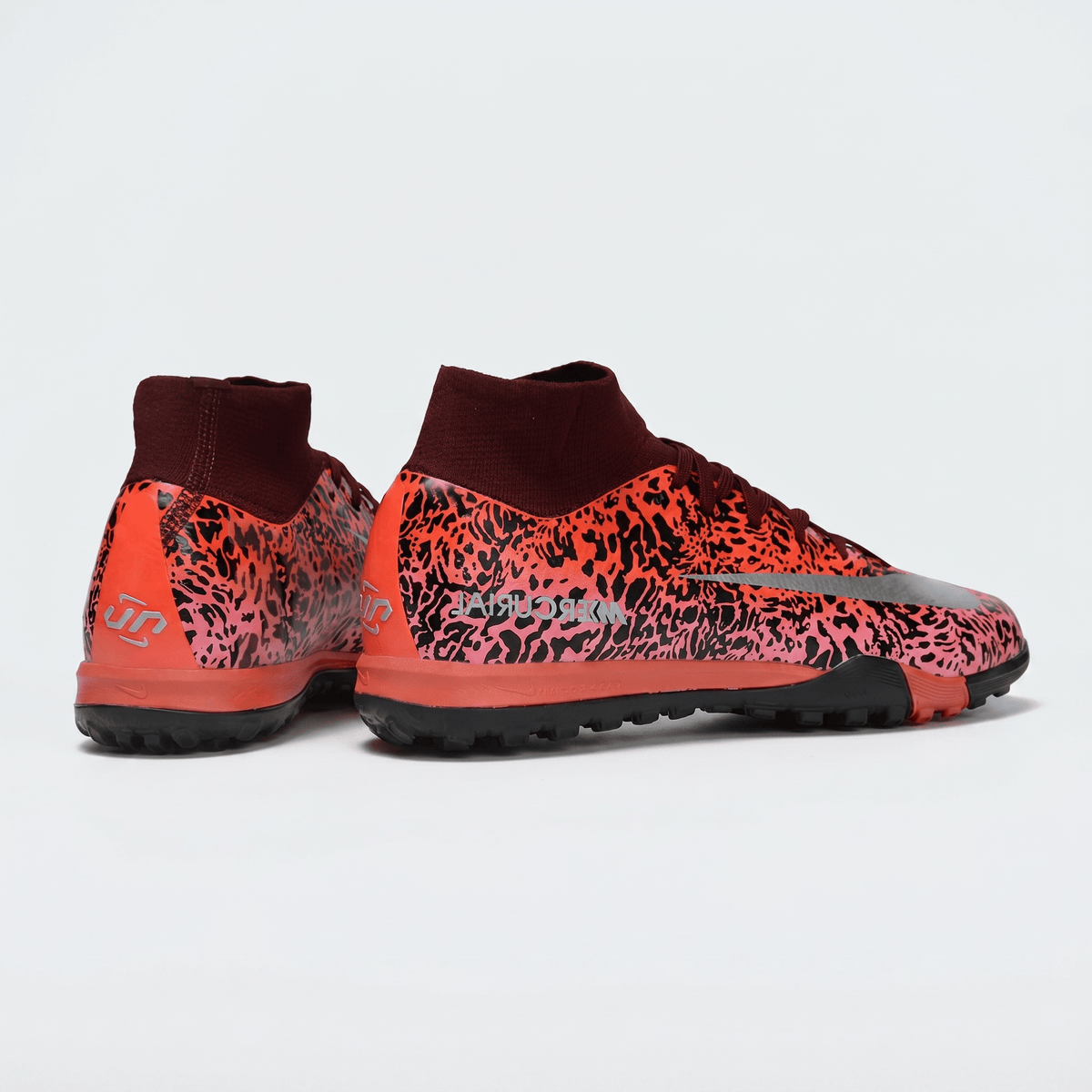 Air Zoom Mercurial Superfly 10 TF Burgundy / Crimson / Metallic Silver