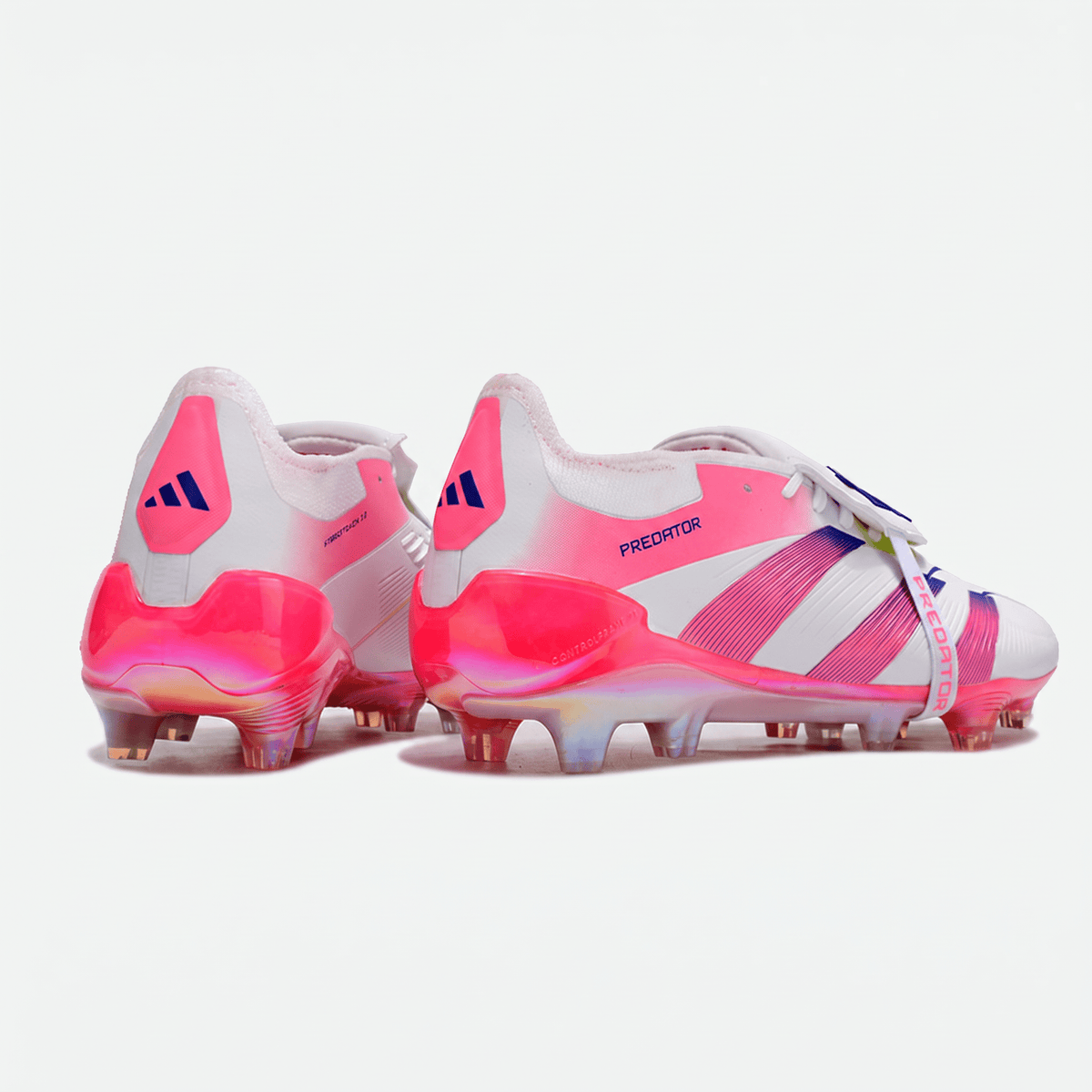 Predator Fold-Over Tongue FG White / Solar Blue / Solar Pink