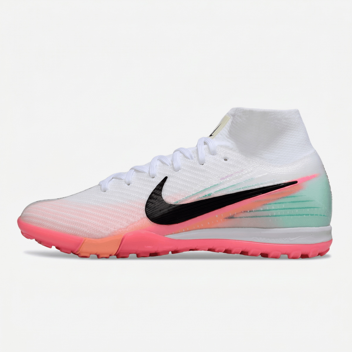Air Zoom Mercurial Superfly 10 TF White / Pink Blast / Black