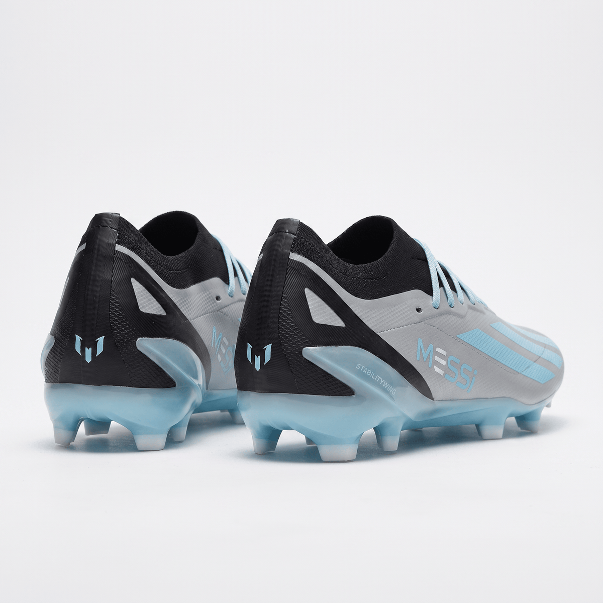 X Crazyfast.1 FG Silver Metallic / Bliss Blue / Core Black