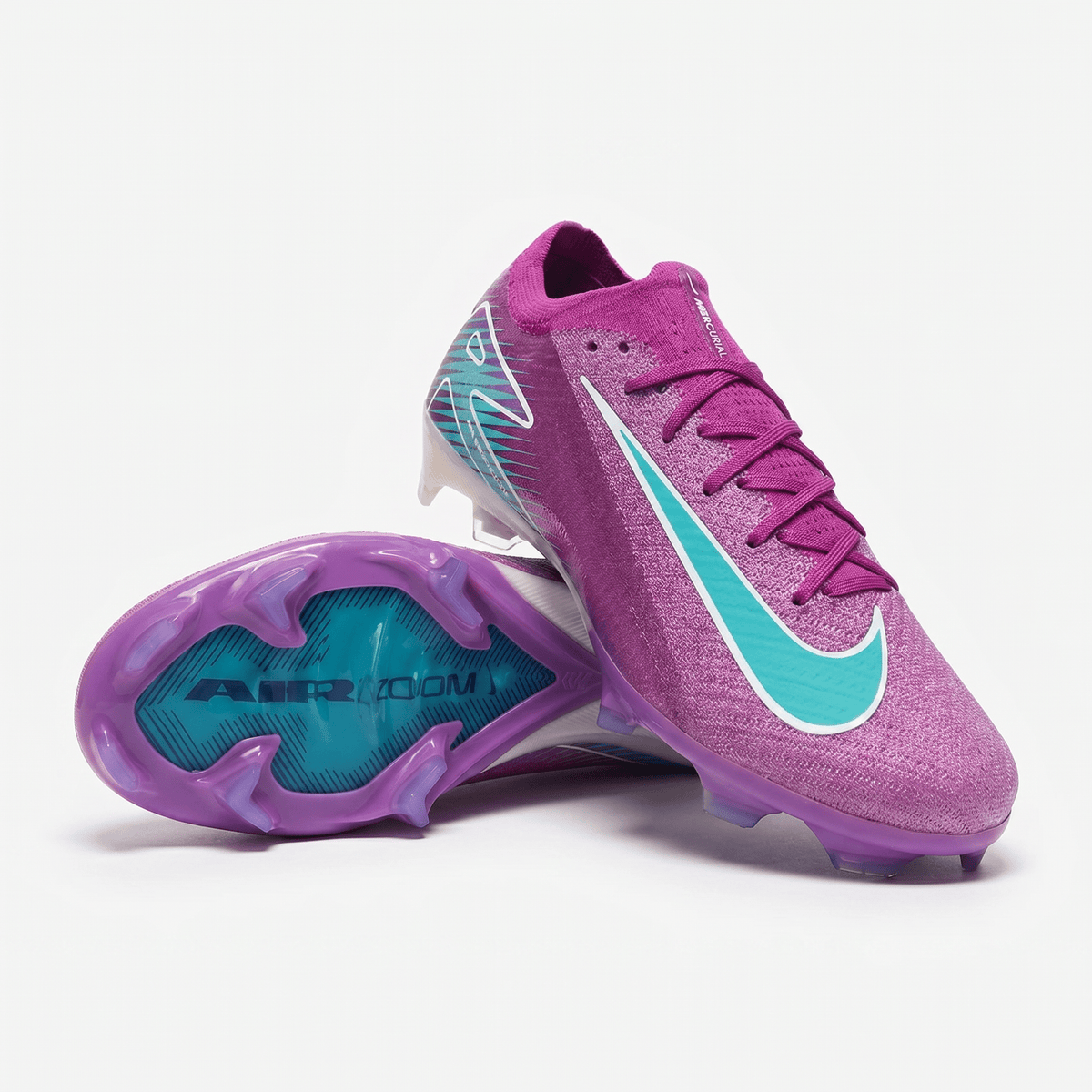 Air Zoom Mercurial Vapor 16 FG Grand Purple / Ivory / Aurora Green