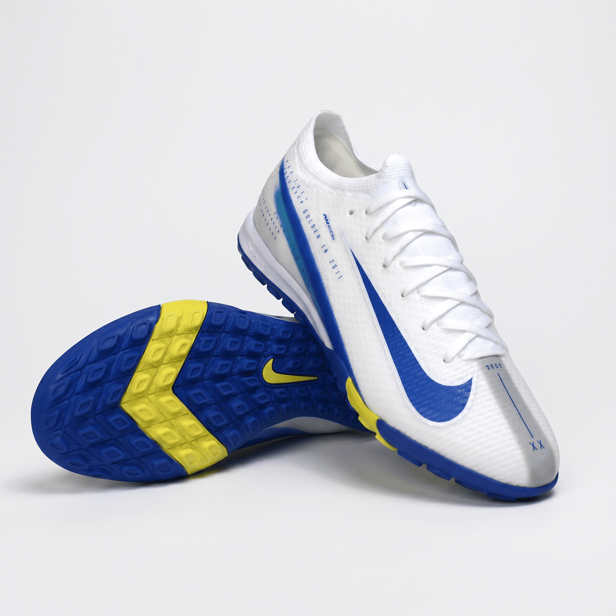 Air Zoom Mercurial Vapor 16 Pro TF White / Blue / Yellow