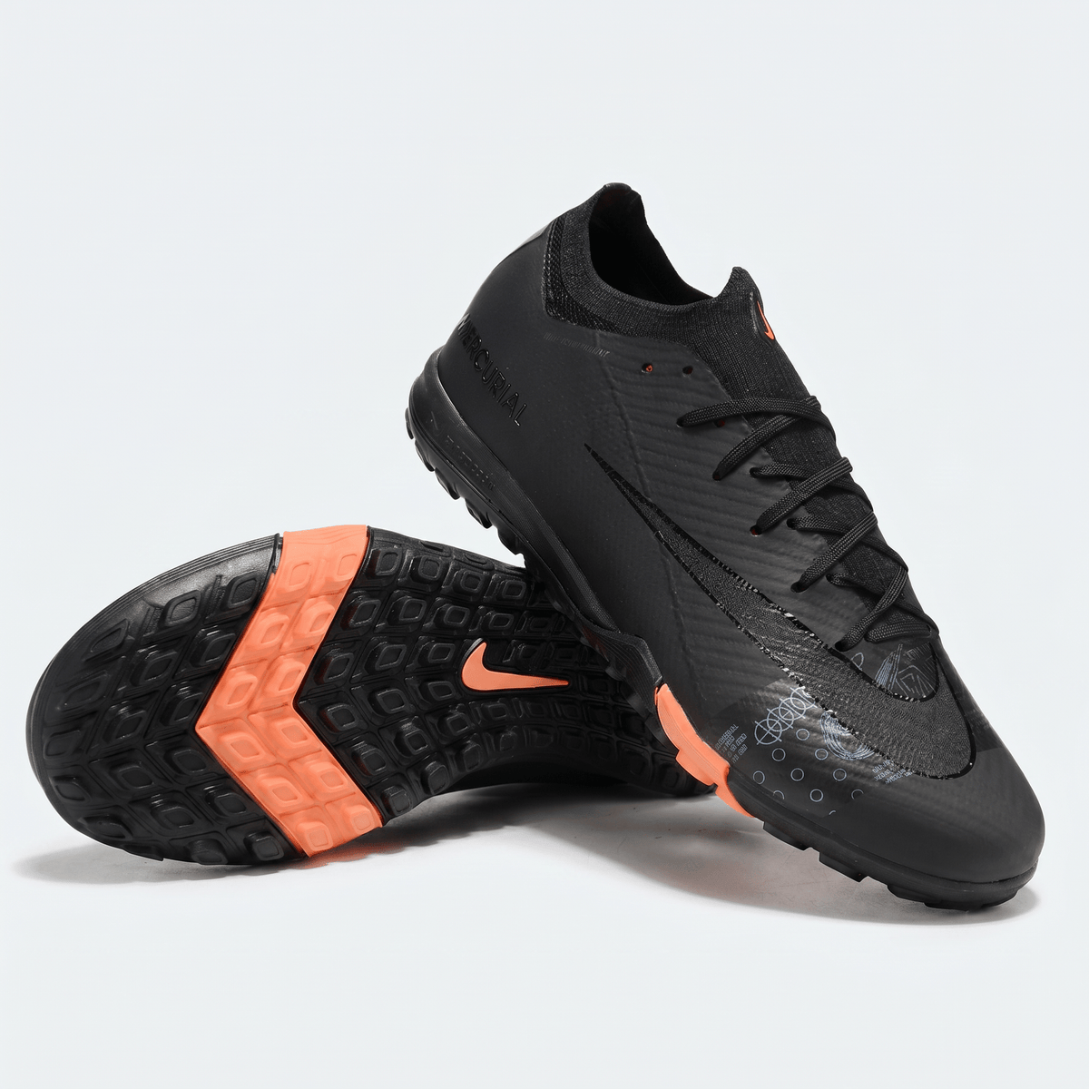 Air Zoom Mercurial Vapor 16 Academy TF Black / Total Crimson