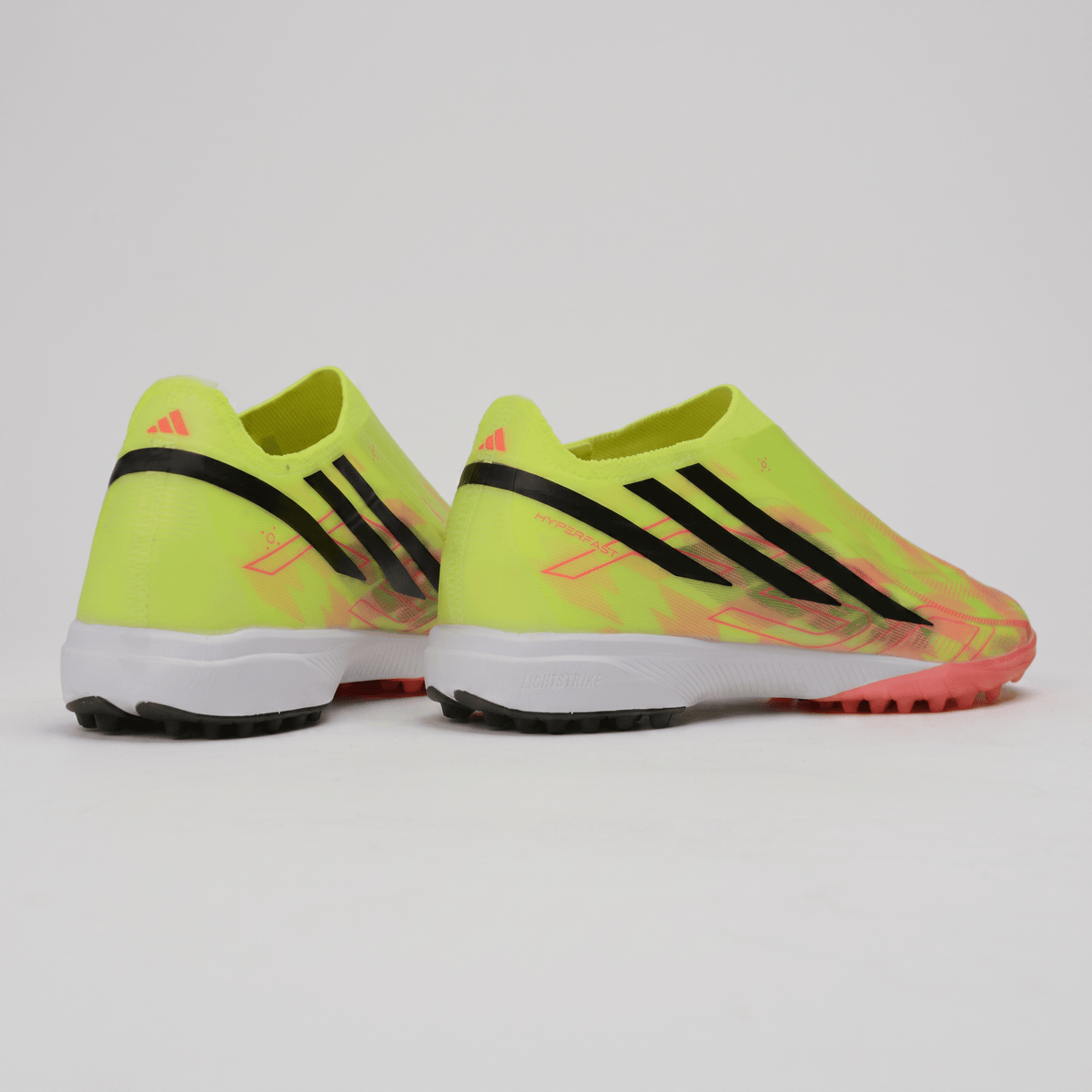 F50 Laceless TF Lucid Lemon / Core Black / Solar Red