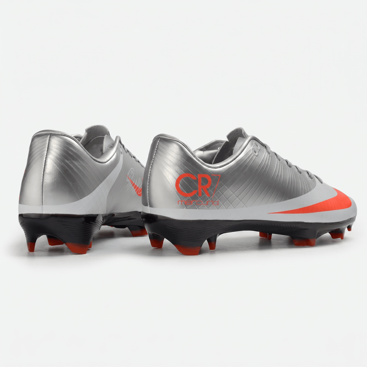 Air Zoom Mercurial Vapor Superfly 1 FG Metallic Silver / Bright Crimson