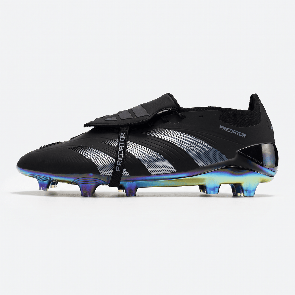 Predator Fold-Over Tongue FG Core Black / Metallic / Spark Green