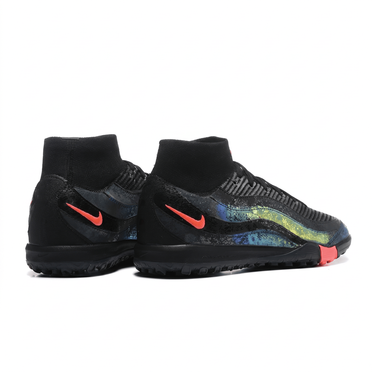 Air Zoom Mercurial Superfly 10 TF Black / Deep Jungle / Hyper Crimson