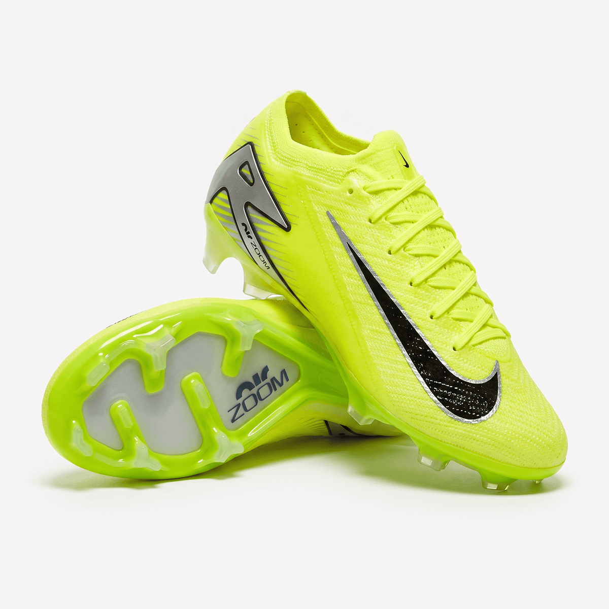 Air Zoom Mercurial Vapor 16 FG Volt / Black / Metallic Silver