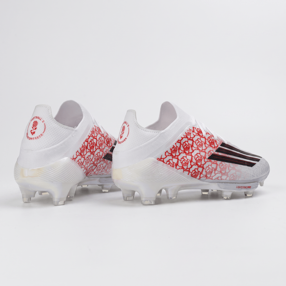 F50 Laced FG Footwear White / Core Black / Lucid Red
