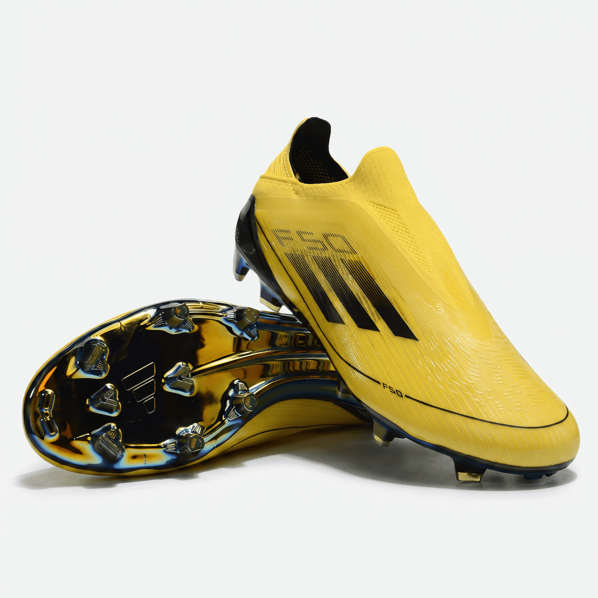 F50 Laceless FG Team Solar Yellow 2 / Core Black / Lucid Red