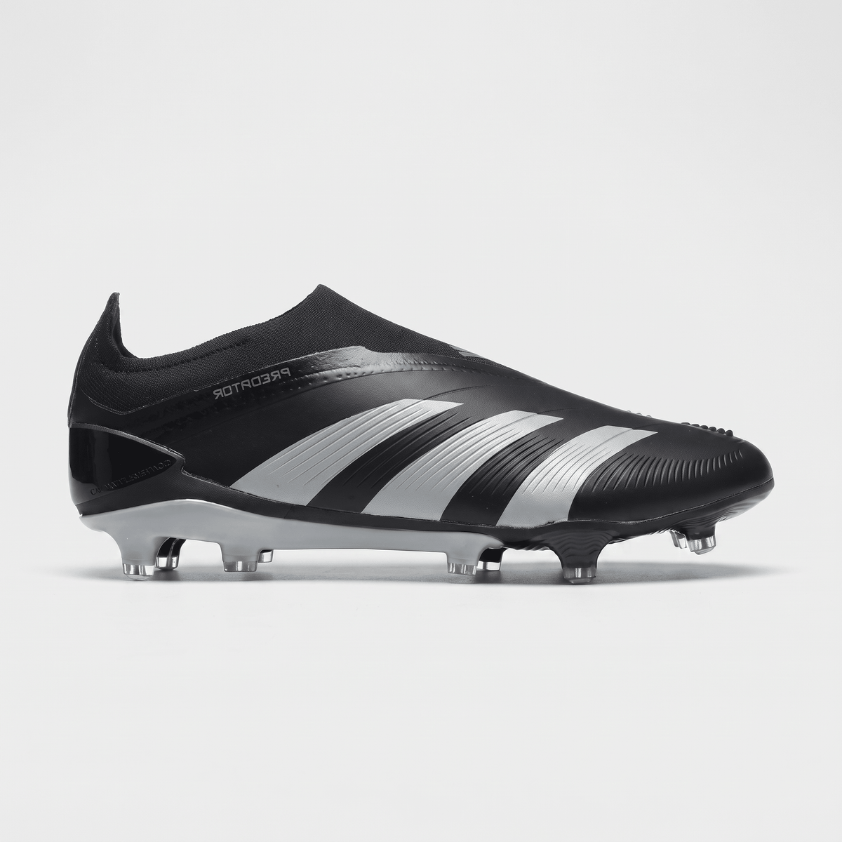 Predator 24 Laceless FG Core Black / Carbon / Grey Six