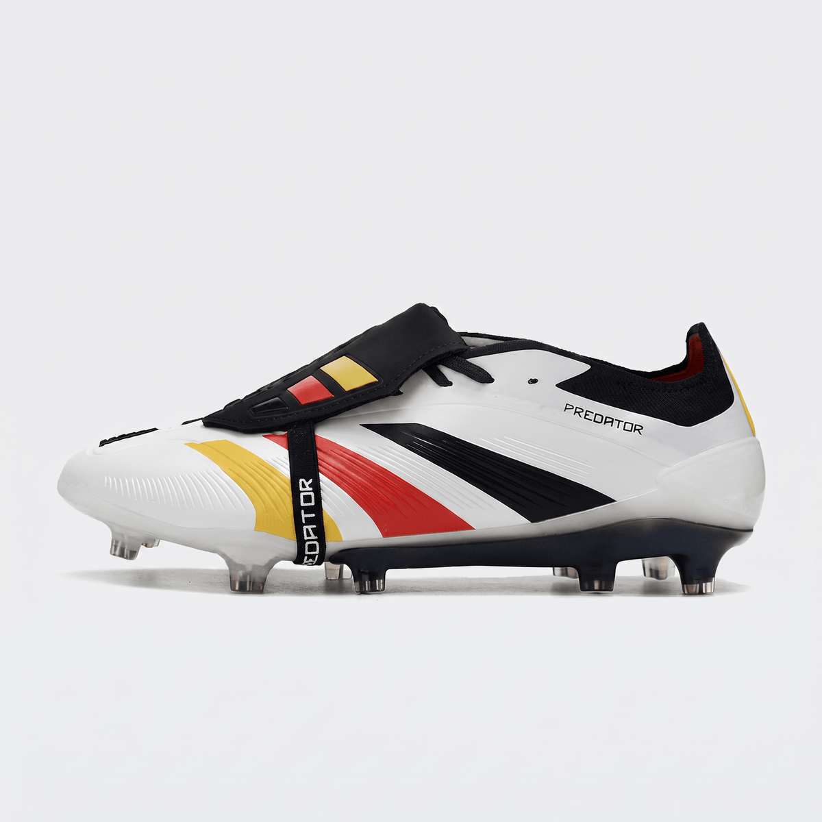 Predator Fold-Over Tongue FG White / Black / Red / Yellow