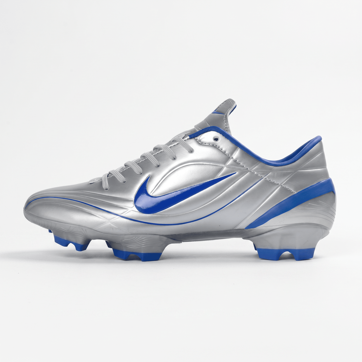 Mercurial Vapor II FG Metallic Silver / Photo Blue