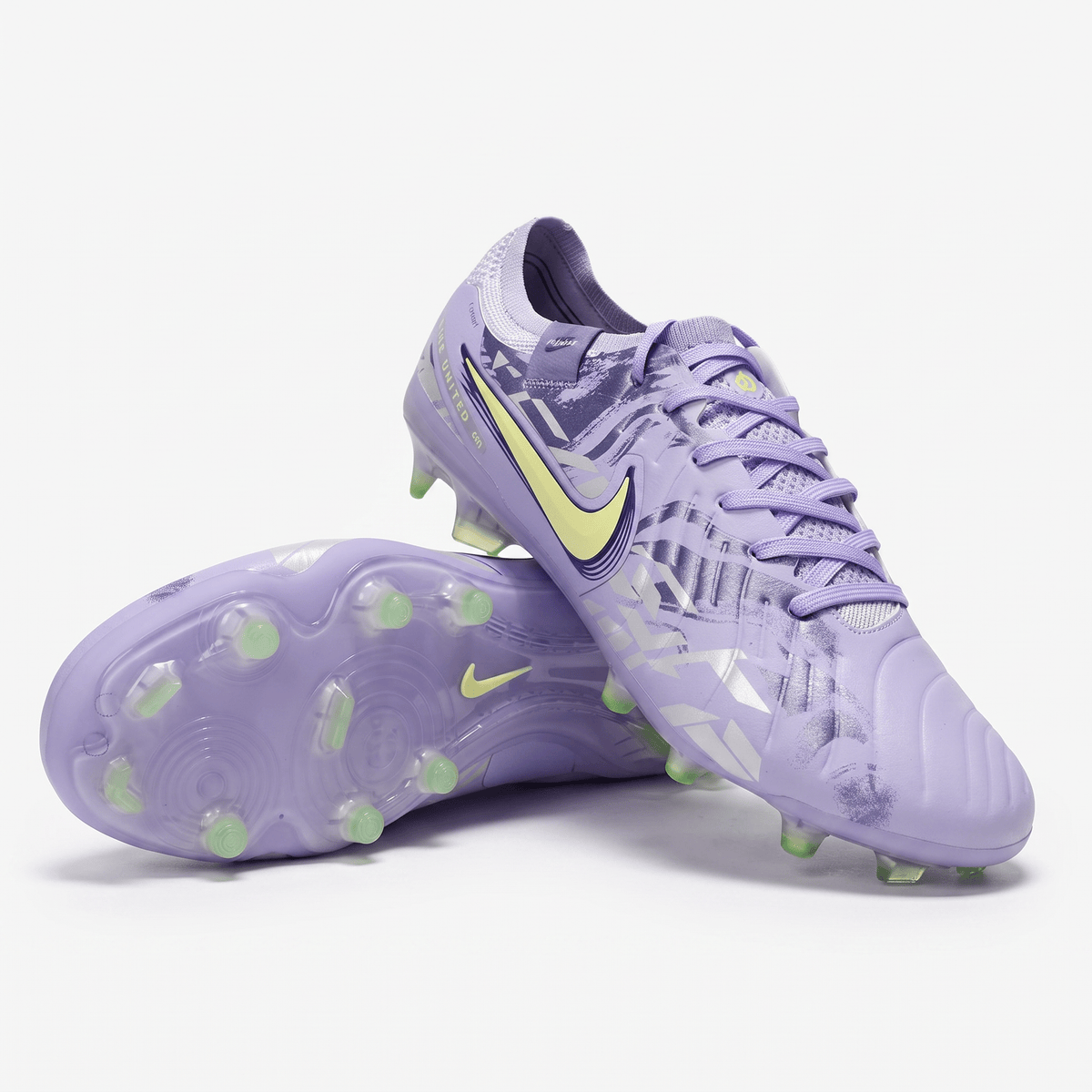 Tiempo Legend 10 FG Purple Agate / Barely Volt (Light Yellow) / Silver