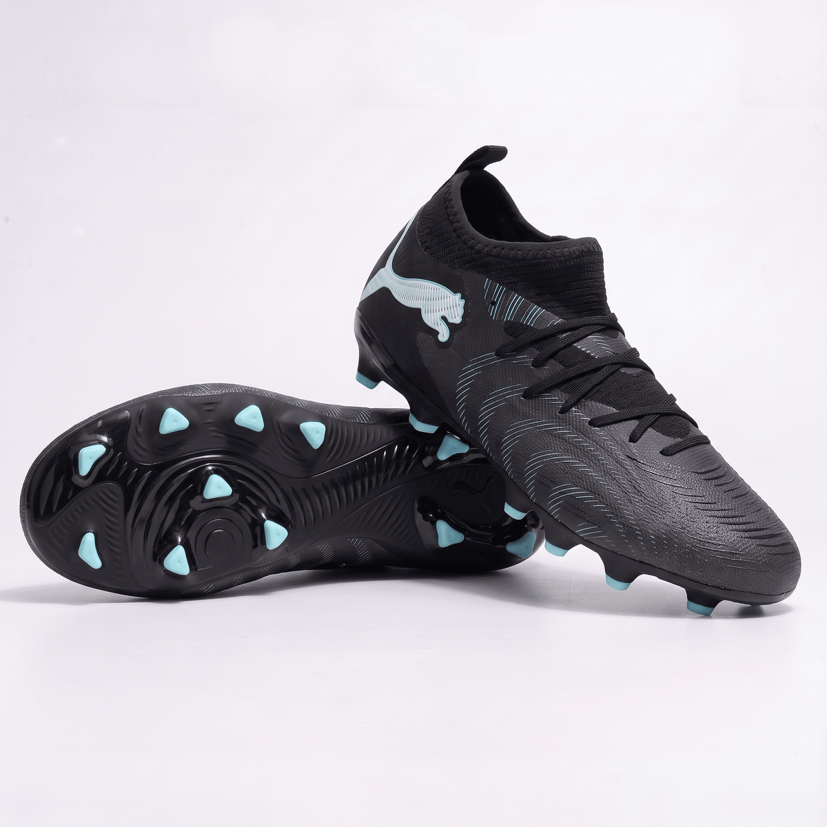 Future 9 Match FG/AG Eclipse Black / Intense Mint / White