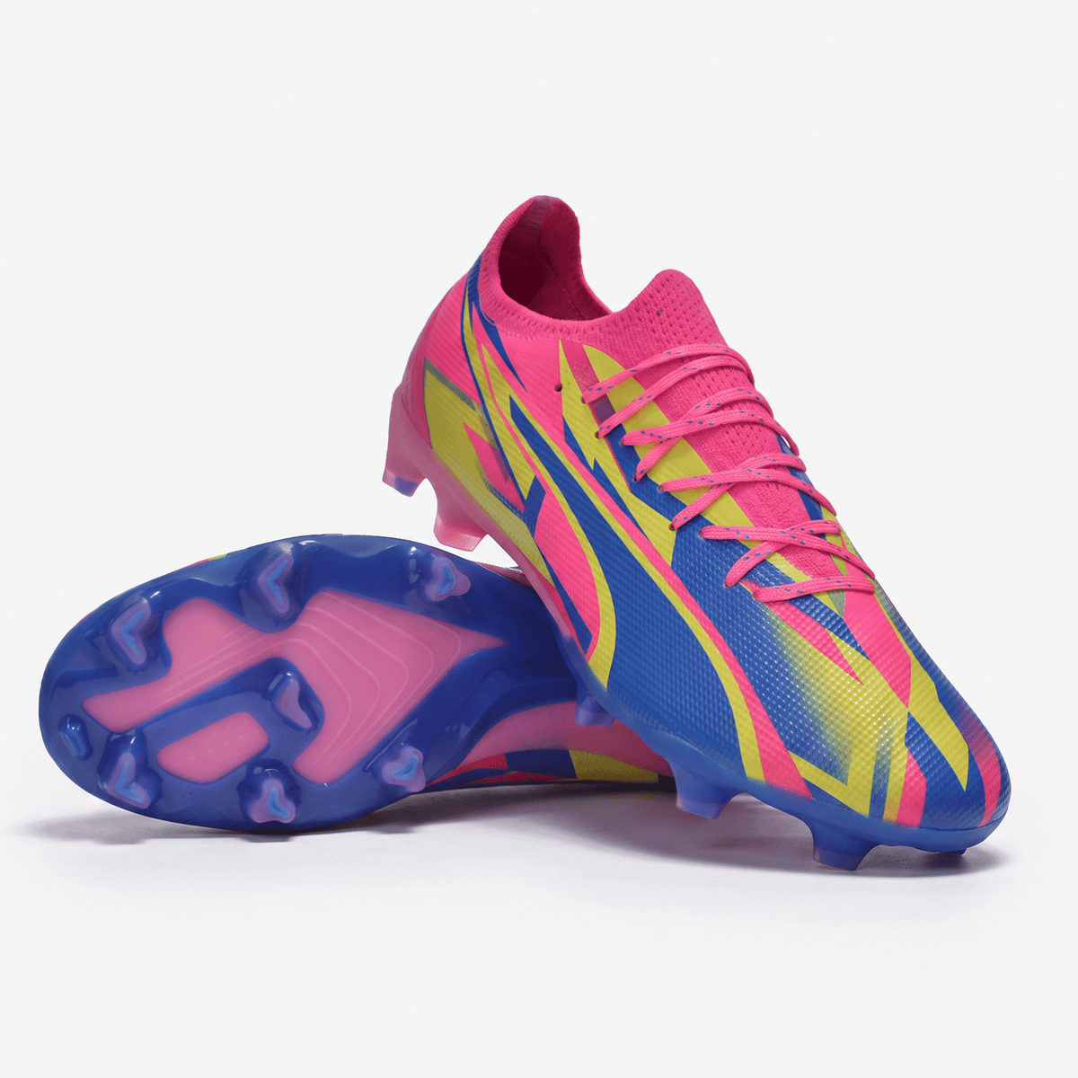 Future Ultimate FG/AG Luminous Pink / Ultra Blue / Yellow Alert