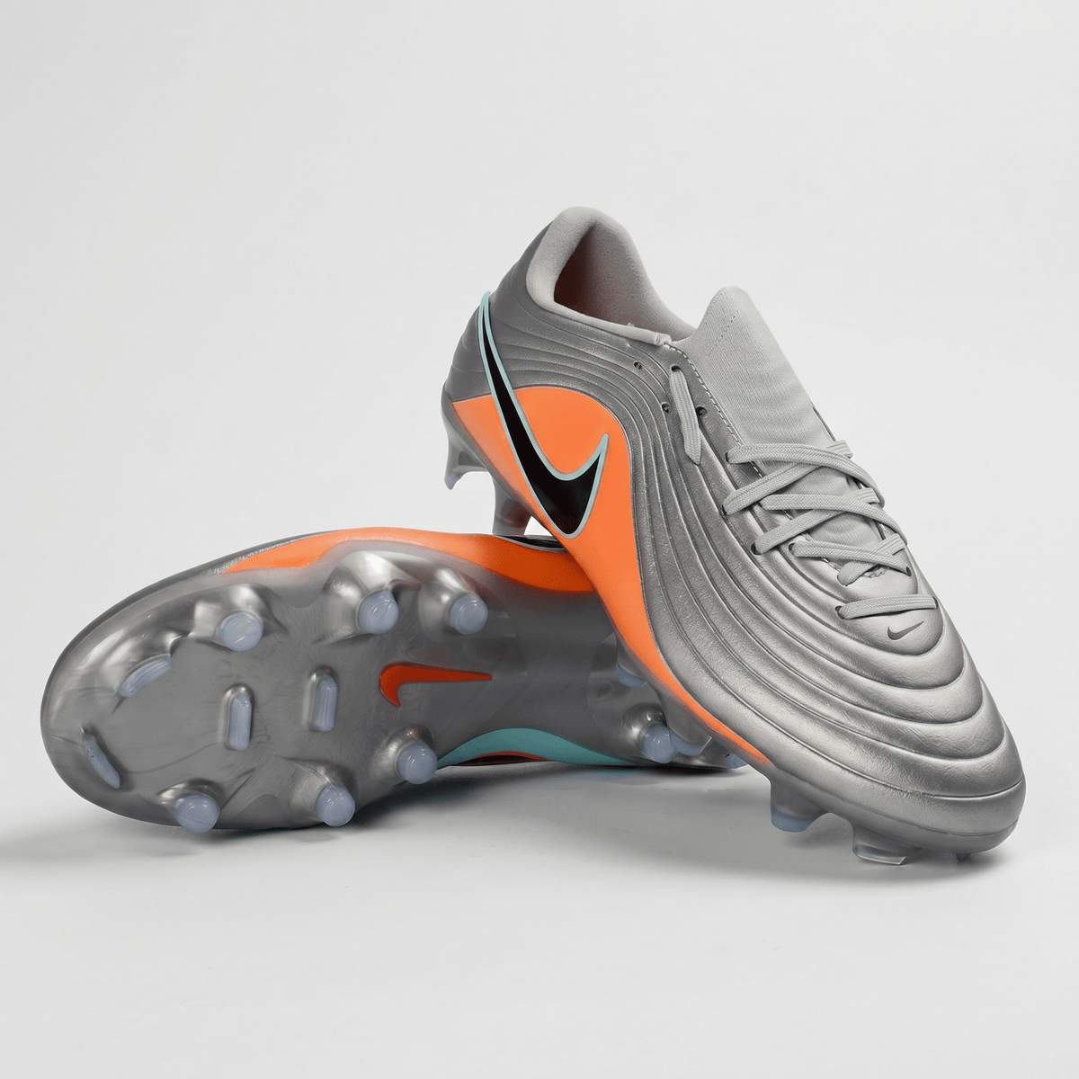 Tiempo Legend XI FG Silver / Orange / Aqua
