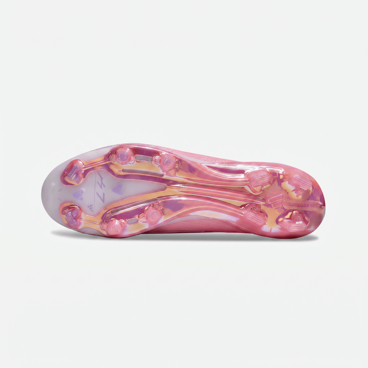 F50 Laceless FG Clear Pink / Purple Glow / Light Pink