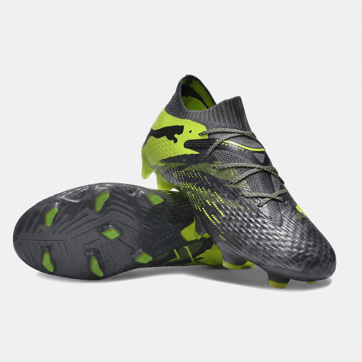Future 7 Ultimate FG/AG Strong Gray / Cool Gray / Electric Lime