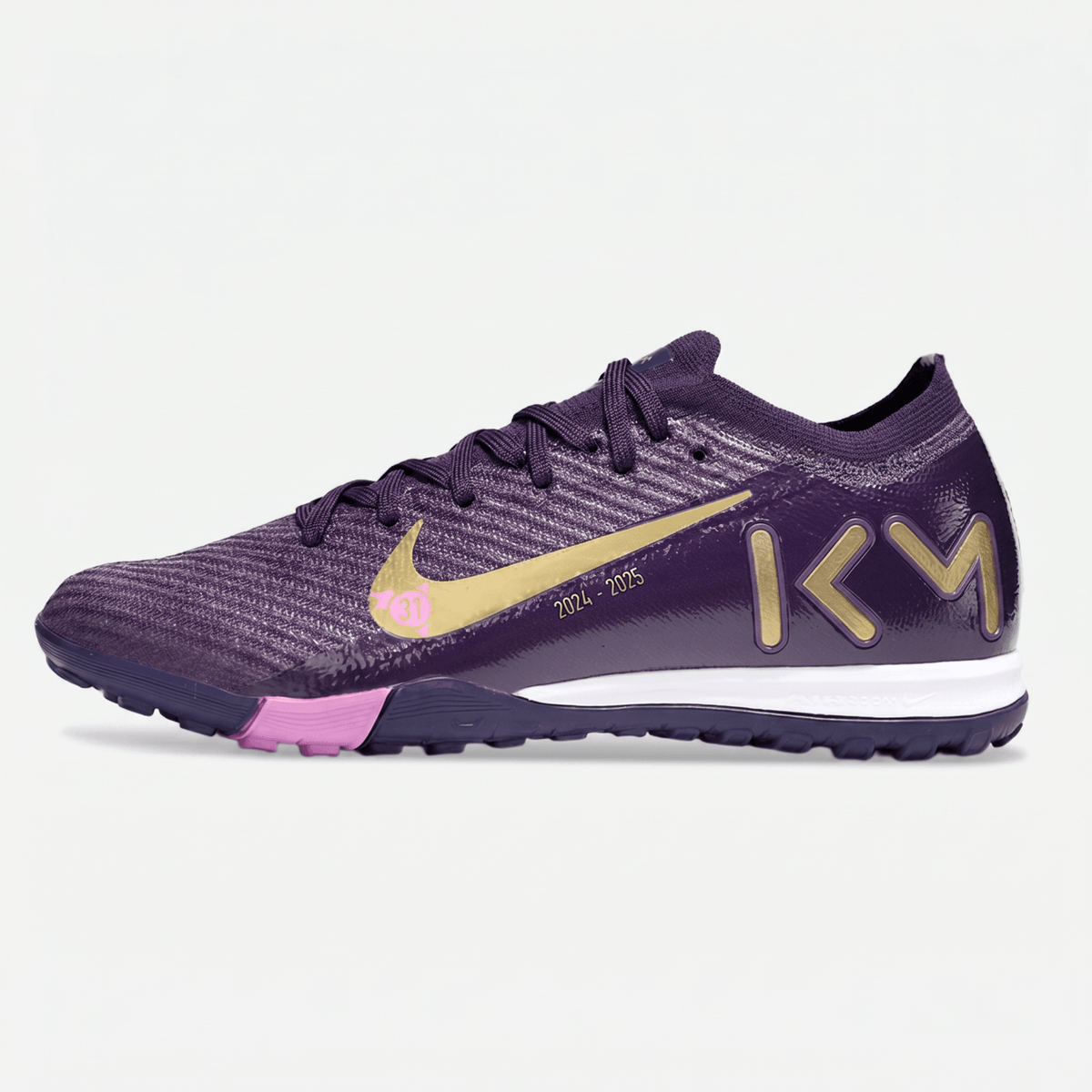 Air Zoom Mercurial Vapor 16 Academy TF Dark Raisin / Gold Coin