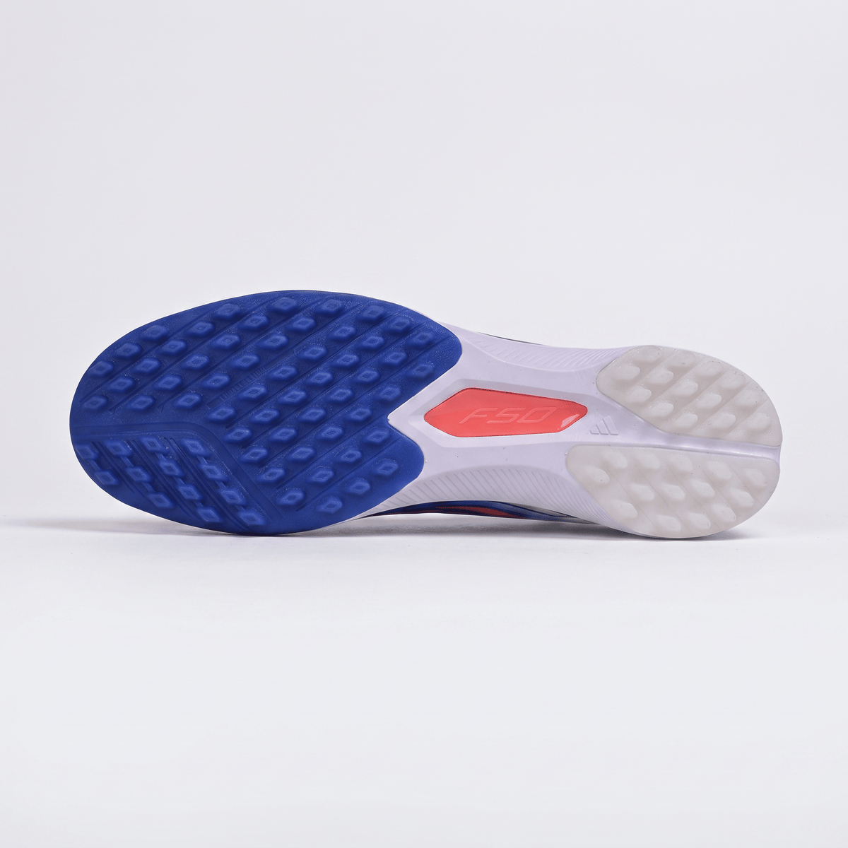 F50 Laceless TF Lucid Blue / Solar Pink / Cloud White
