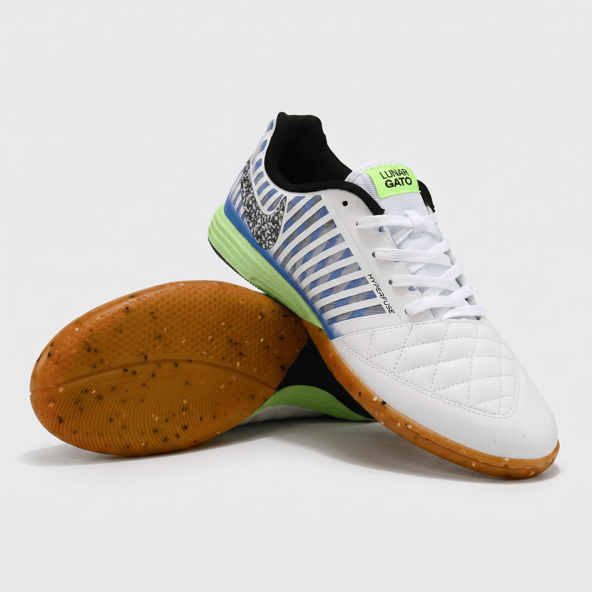 LUNAR GATO II IC White / Black / Lime Glow / Photo Blue