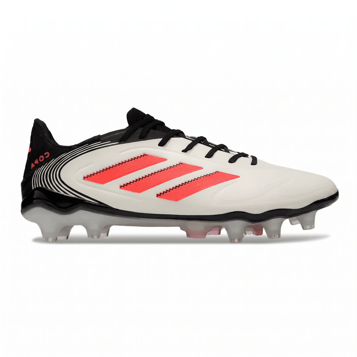 Copa Pure.1 FG White / Black / Coral