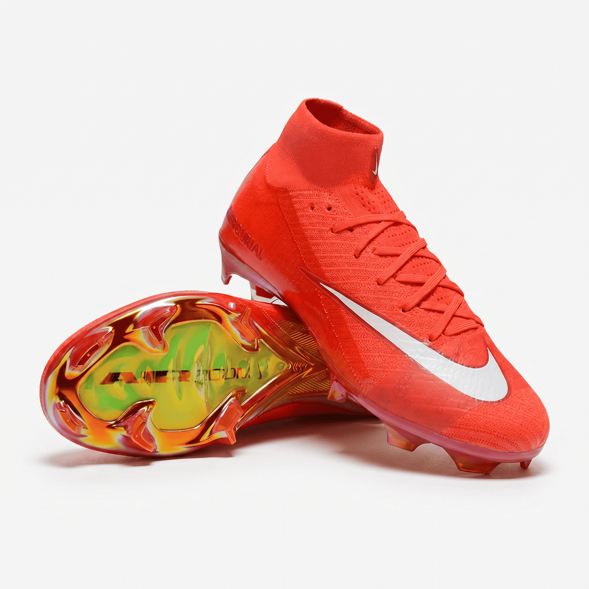 Air Zoom Mercurial Superfly 10 FG Bright Crimson / White / Volt