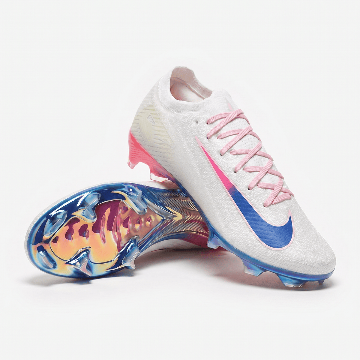 AIR Zoom Mercurial Vapor XV FG White / Racer Blue / Pink Blast
