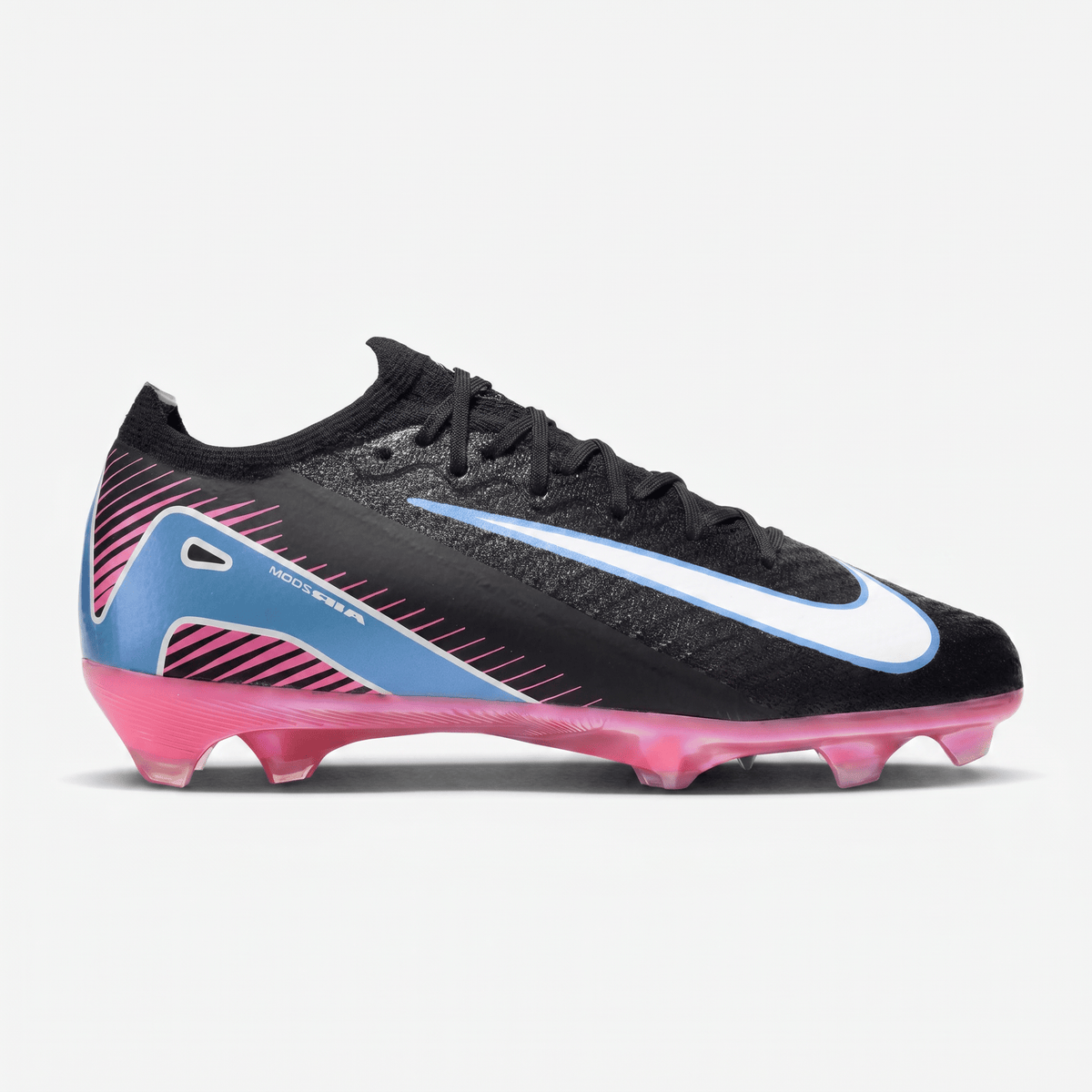 Air Zoom Mercurial Vapor 16 FG Black / White / Pink / Laser Blue