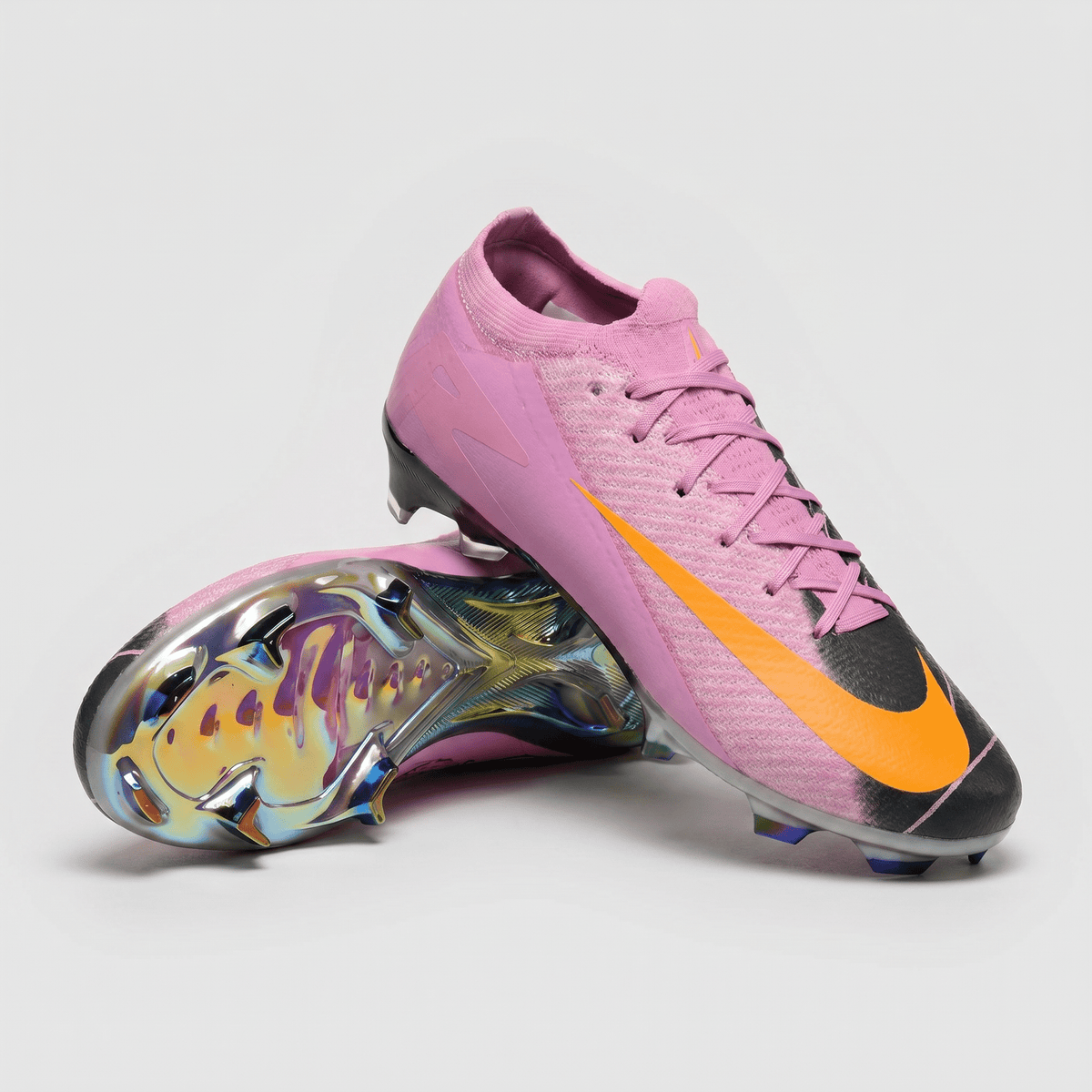 Air Zoom Mercurial Vapor 16 FG Light Pink / Black / Orange
