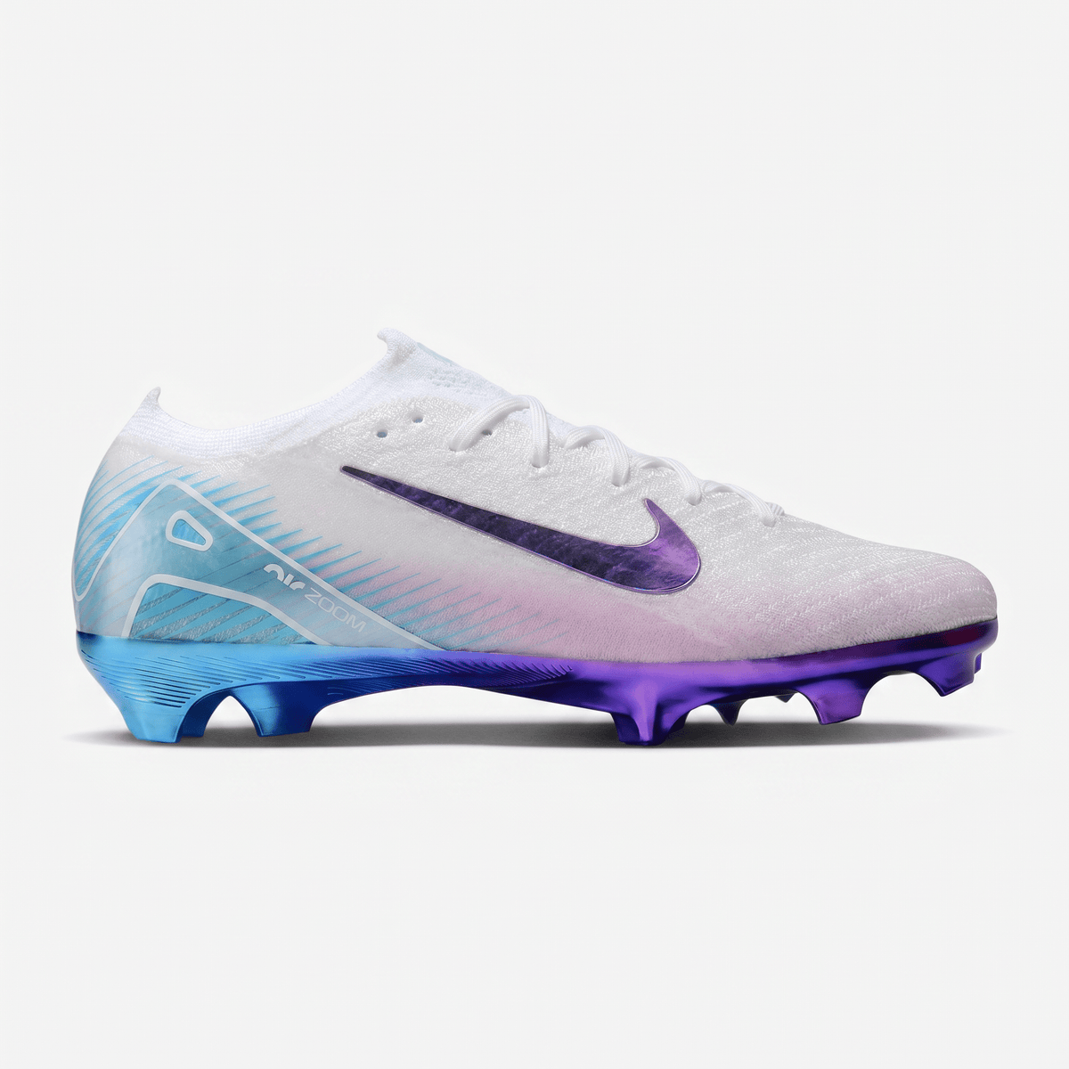 Air Zoom Mercurial Vapor 16 FG White / Glacier Blue / Court Purple