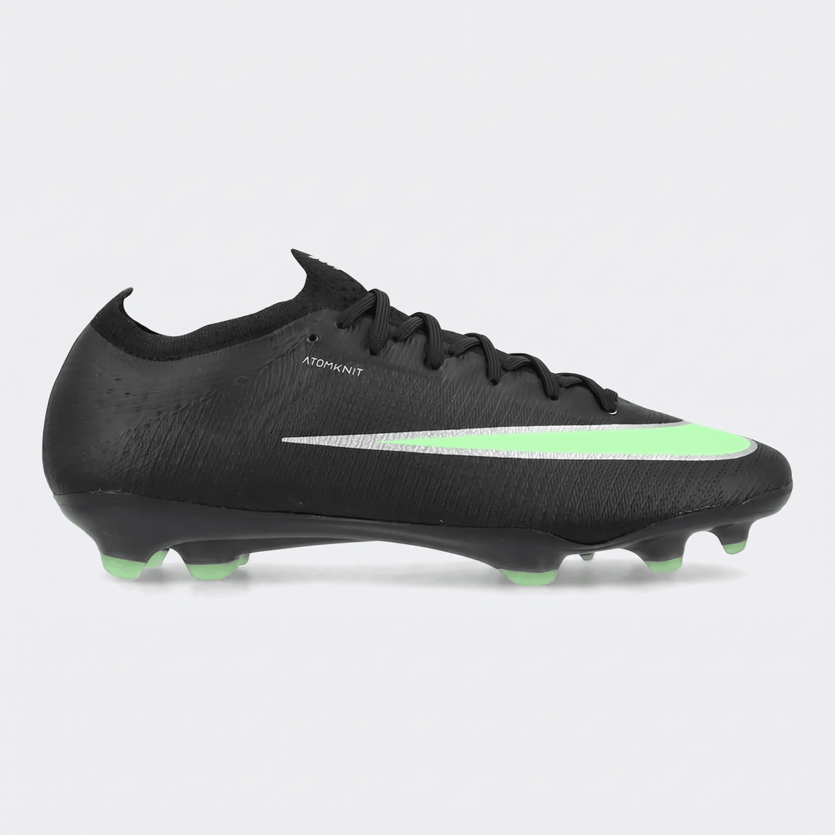 Mercurial Vapor 17 FG Black / Illusion Green / Silver Metallic