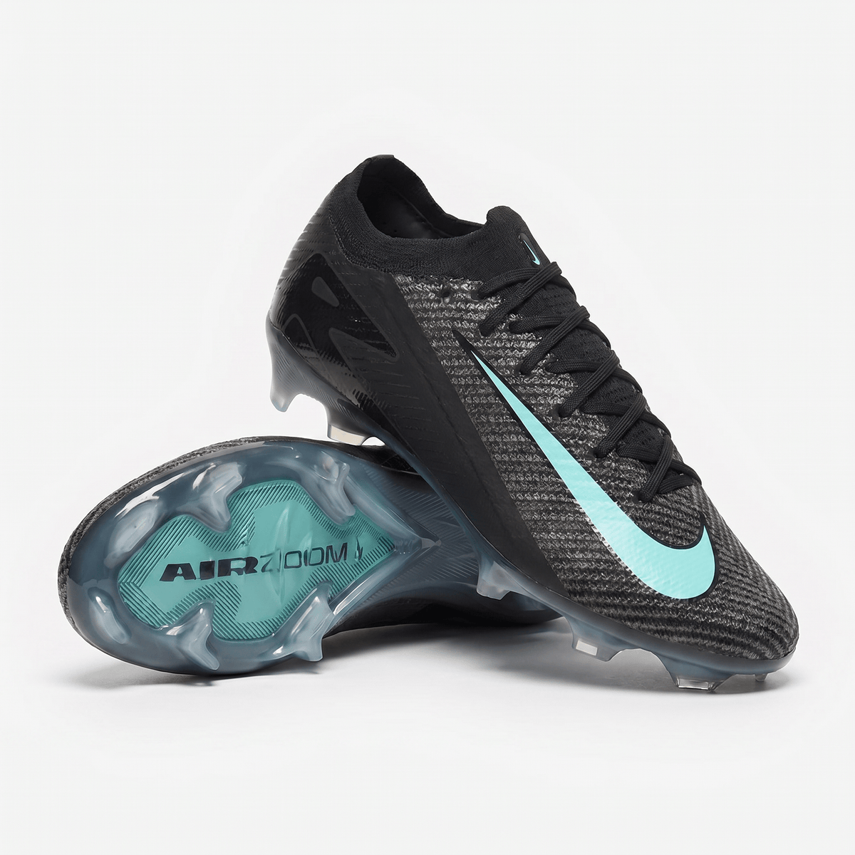 AIR Zoom Mercurial Vapor 16 FG Black / Deep Jungle / Ice Blue