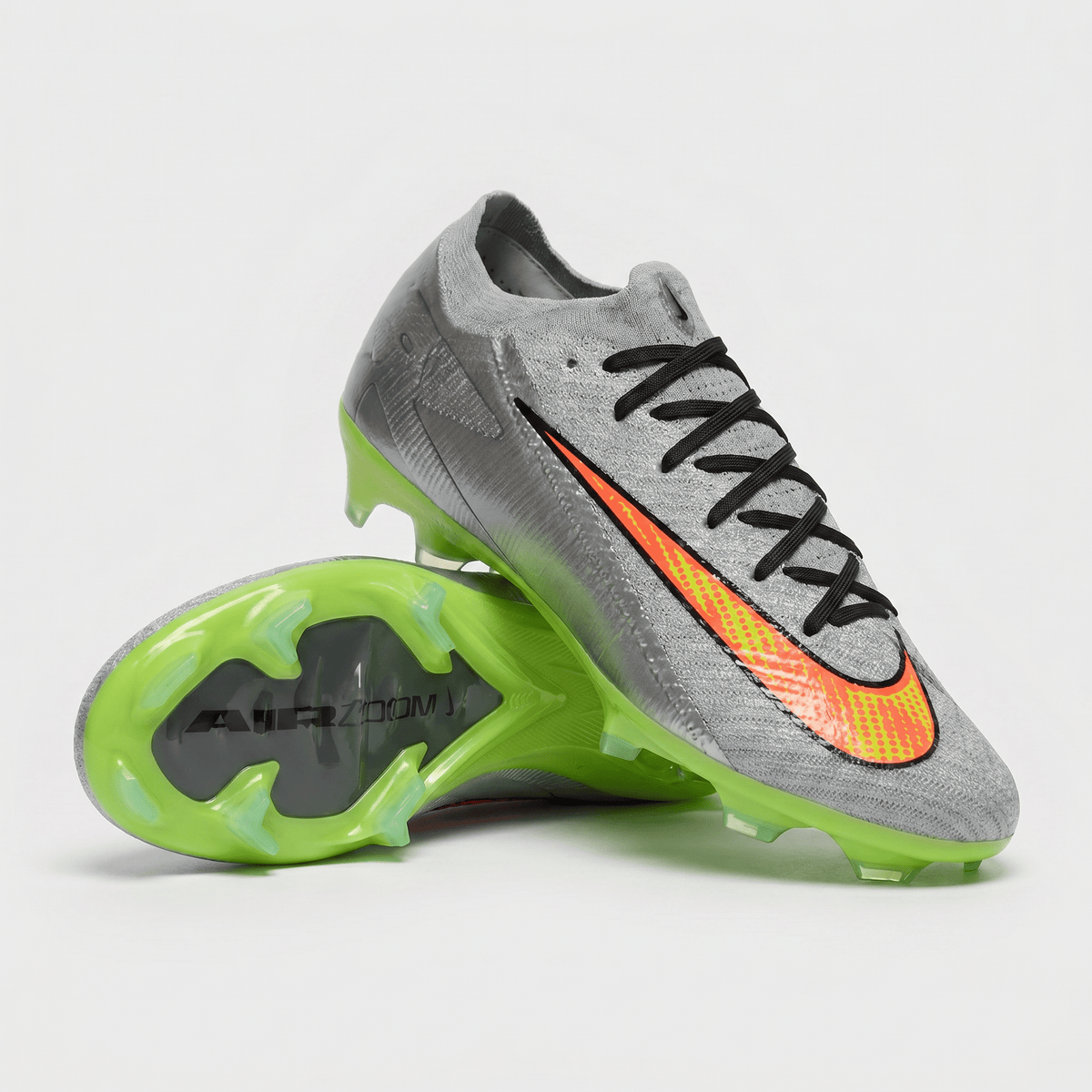 Air Zoom Mercurial Vapor XVI FG Gray / Green / Bright Orange