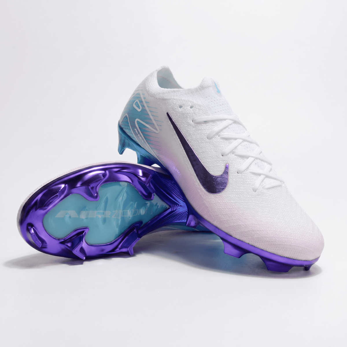 Air Zoom Mercurial Vapor 16 FG White / Glacier Blue / Court Purple