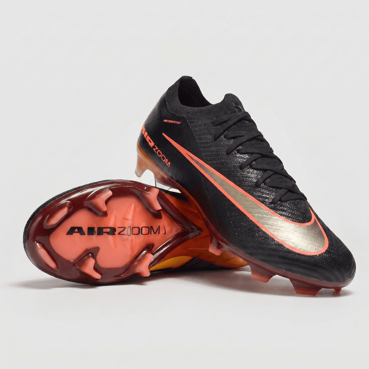 AIR Zoom Mercurial Vapor 16 FG Black / Silver / Sunset Pulse